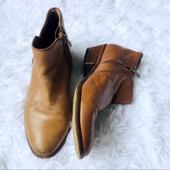 Sam Edelman Shoes - Sam Edelman Leather Booties Size 6.5